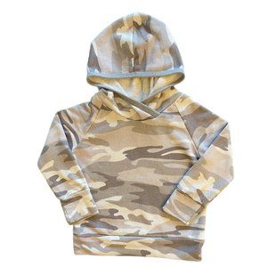 Bundle includes 2 Pieces:  1) 3T (*fits like 2T*) Polar Camo Trademark Hoodie -